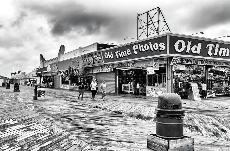 Old Time Photos Seaside Heights Photograph by John Rizzuto