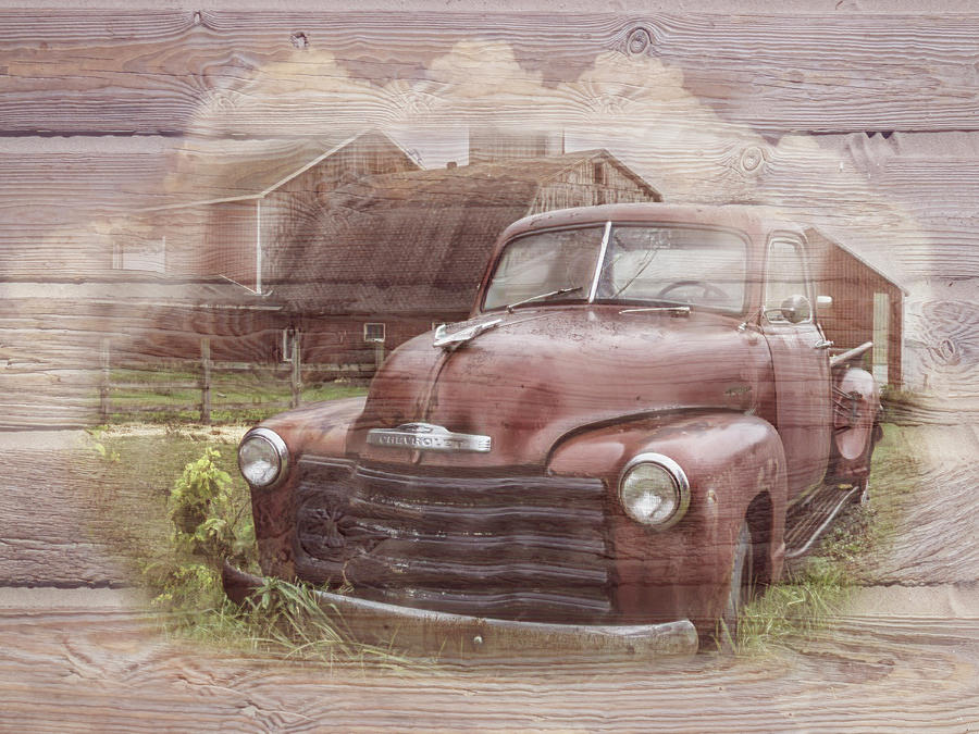 Old-Times in Country Colors Photograph by Debra and Dave Vanderlaan