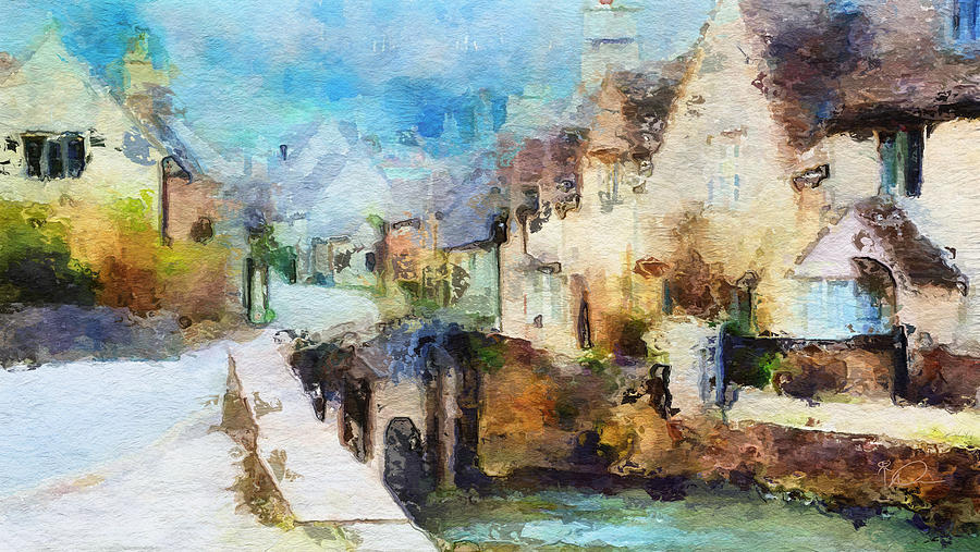 Old Town 2 Painting