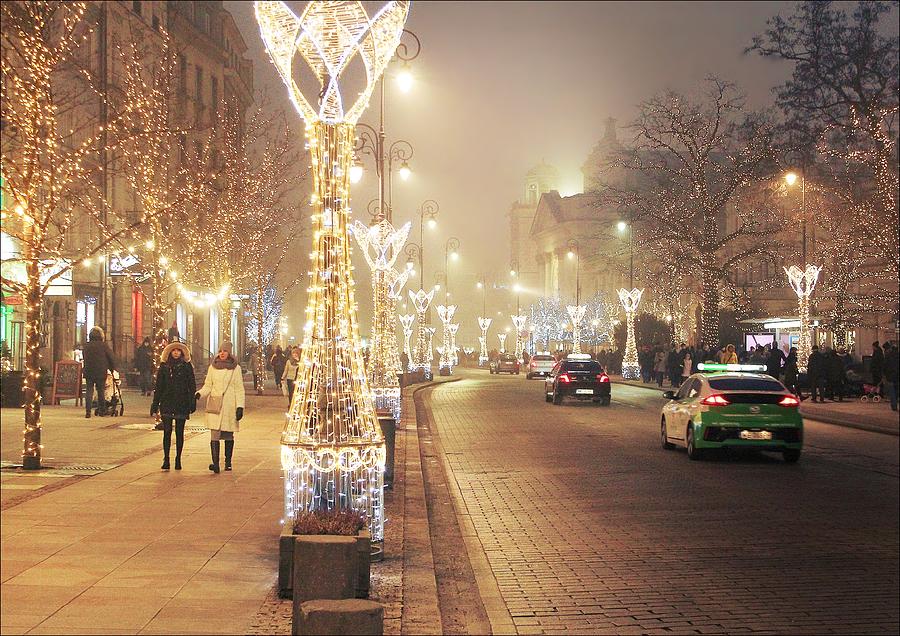 Old Town #29, Christmas Time Warsaw Photograph by Slawek Aniol - Fine Art America