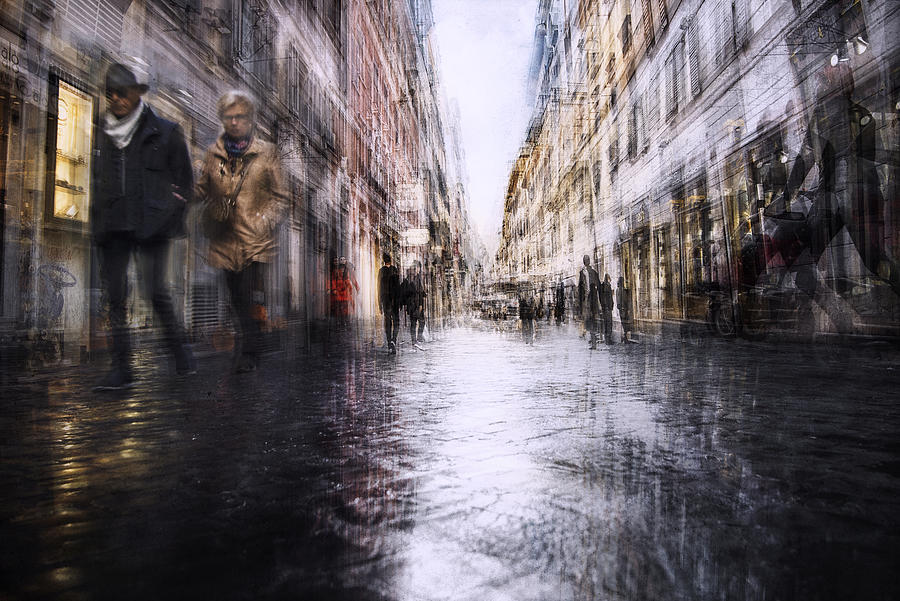 Old Town After The Rain Photograph by Nicodemo Quaglia - Fine Art America