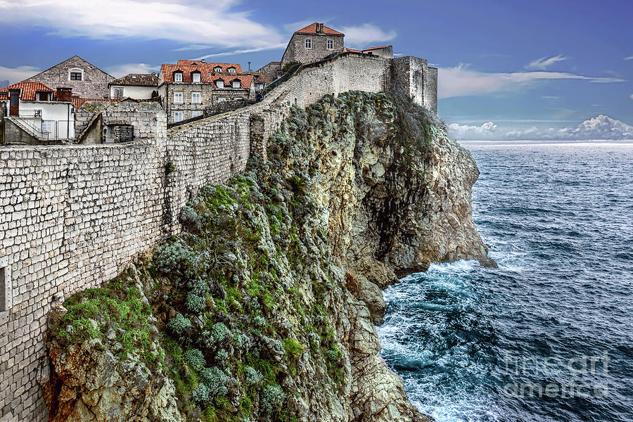 Old Town Dubrovnik Wall by David Meznarich Old Town Dubrovnik Wall by David Meznarich