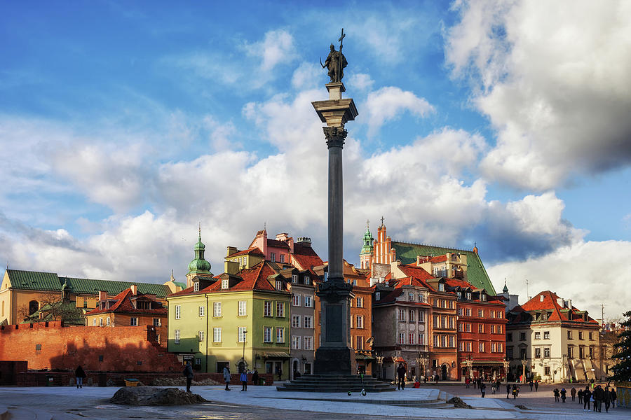 City Photograph - Old Town in City of Warsaw by Artur Bogacki