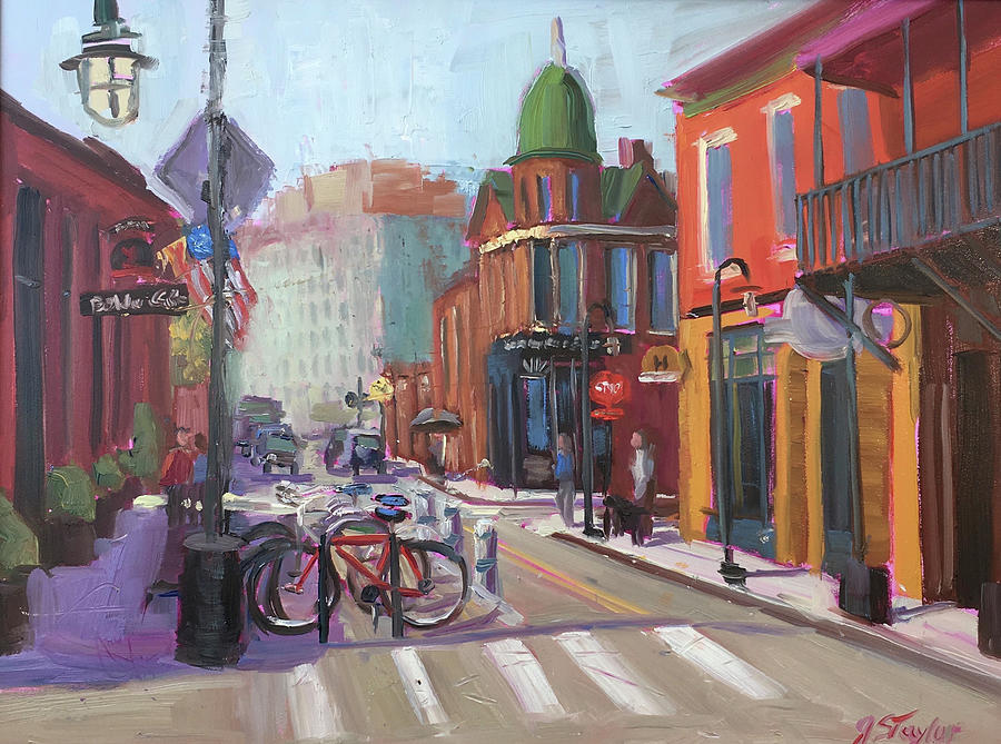 Impressionism Painting - Old Town by Jennifer Stottle Taylor