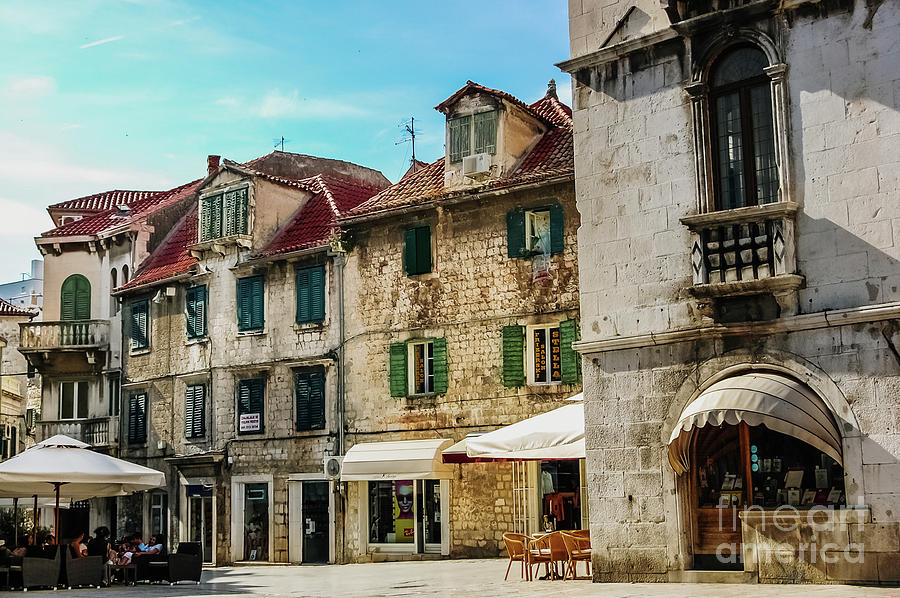 Old town of Split, medieval city  Photograph by Joaquin Corbalan