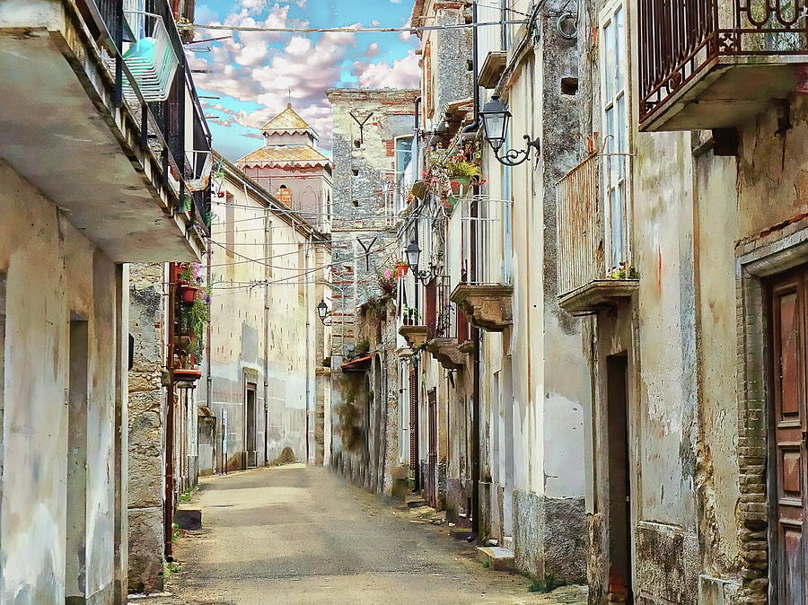 Old Town of Tropea by Anthony Dezenzio Old Town of Tropea by Anthony Dezenzio