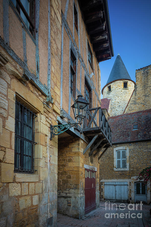 Old Town Sarlat Photograph by Inge Johnsson