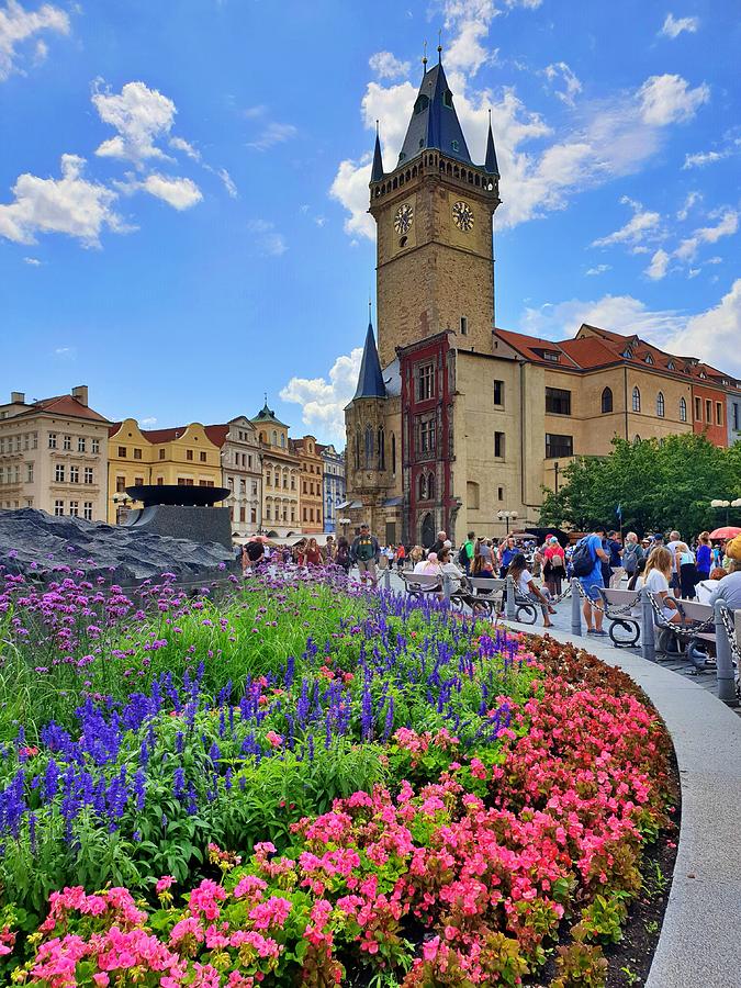 Old Town Square by Andrea Whitaker Old Town Square by Andrea Whitaker