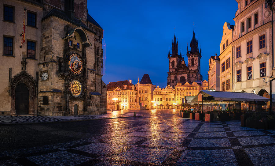Old Town Square In Prague Photograph by Sergiy Melnychenko
