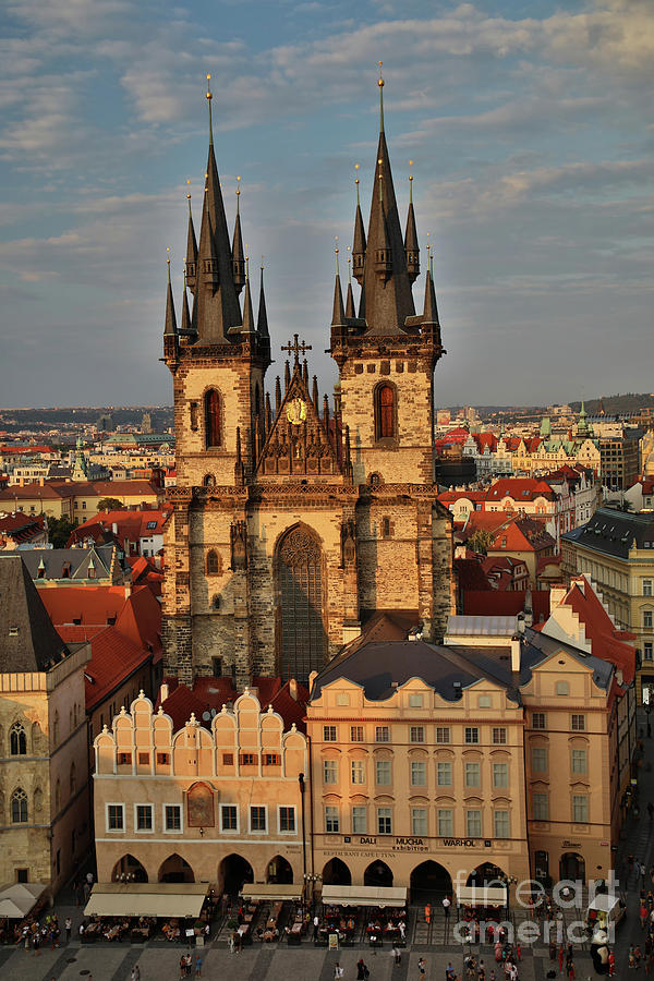 Old Town Square Of Prague Photograph