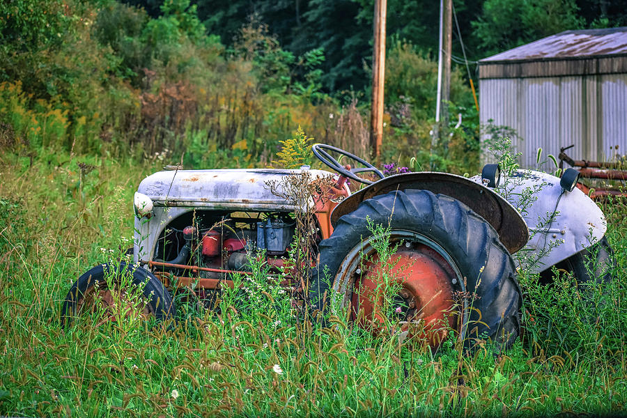 Old Tractor Photograph by Michelle Wittensoldner
