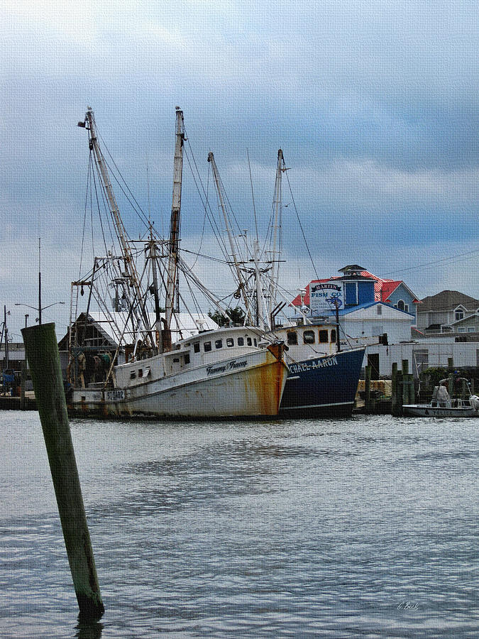 Boat Photograph - Old Trawlers  #2 by Gordon Beck