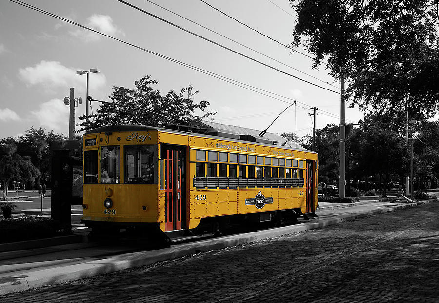 Old Trolley Photograph by Chauncy Holmes