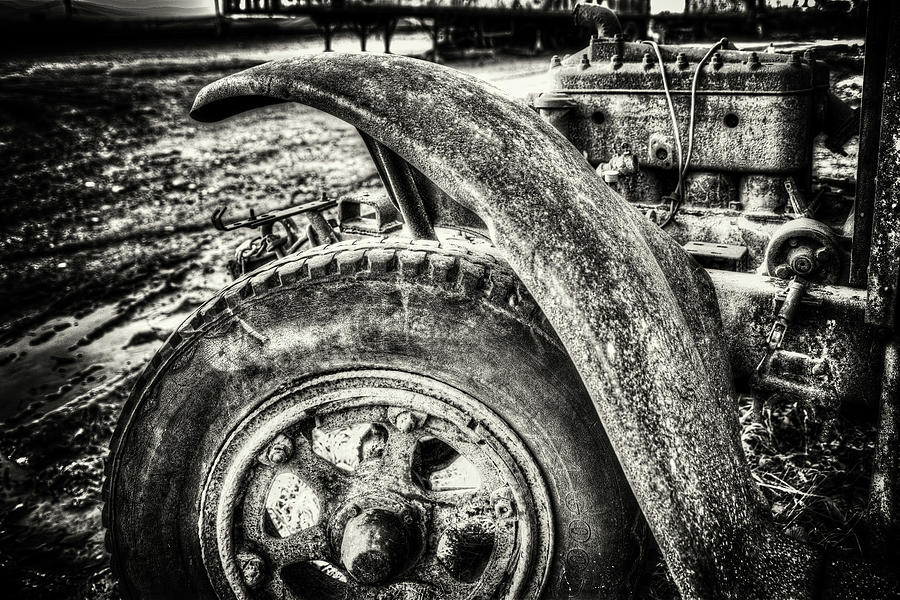 Old Truck Fender Photograph by Spencer McDonald