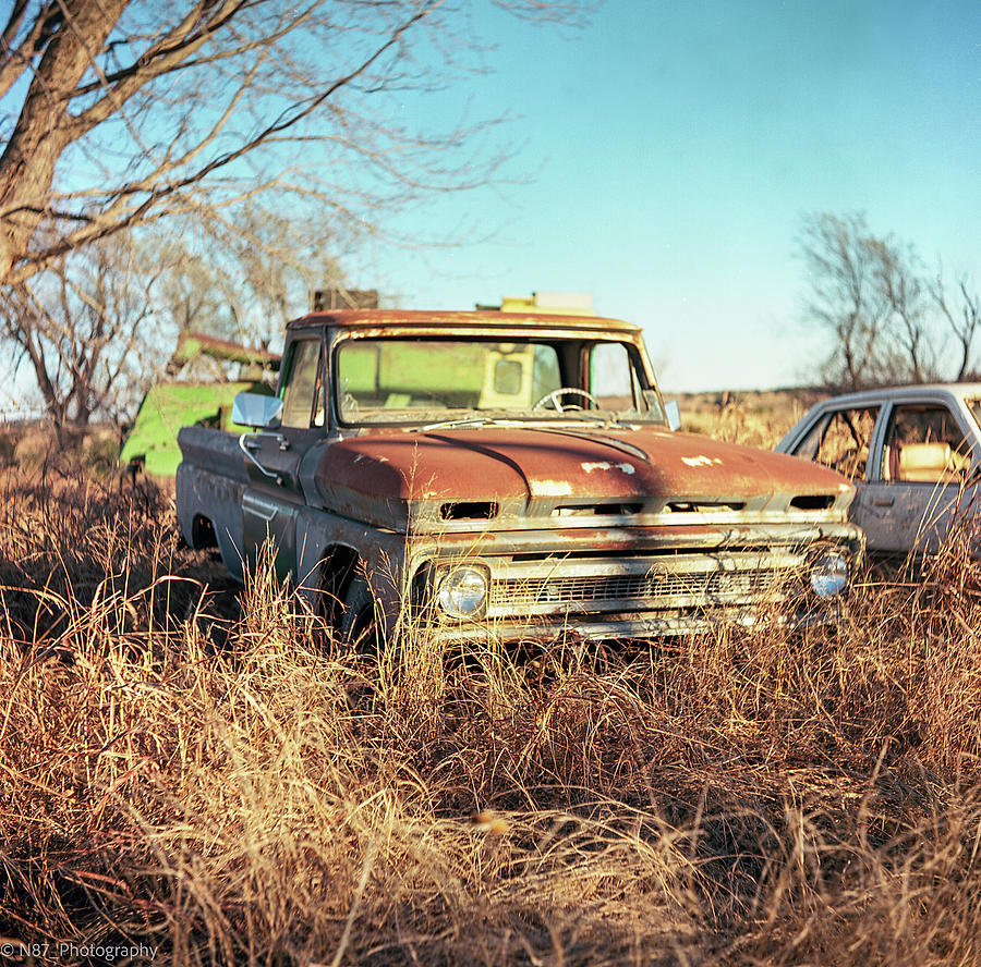 Old Truck on Film Photograph by Hillis Creative