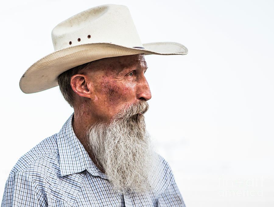 Old Utah Cowboy Photograph by Diane Diederich