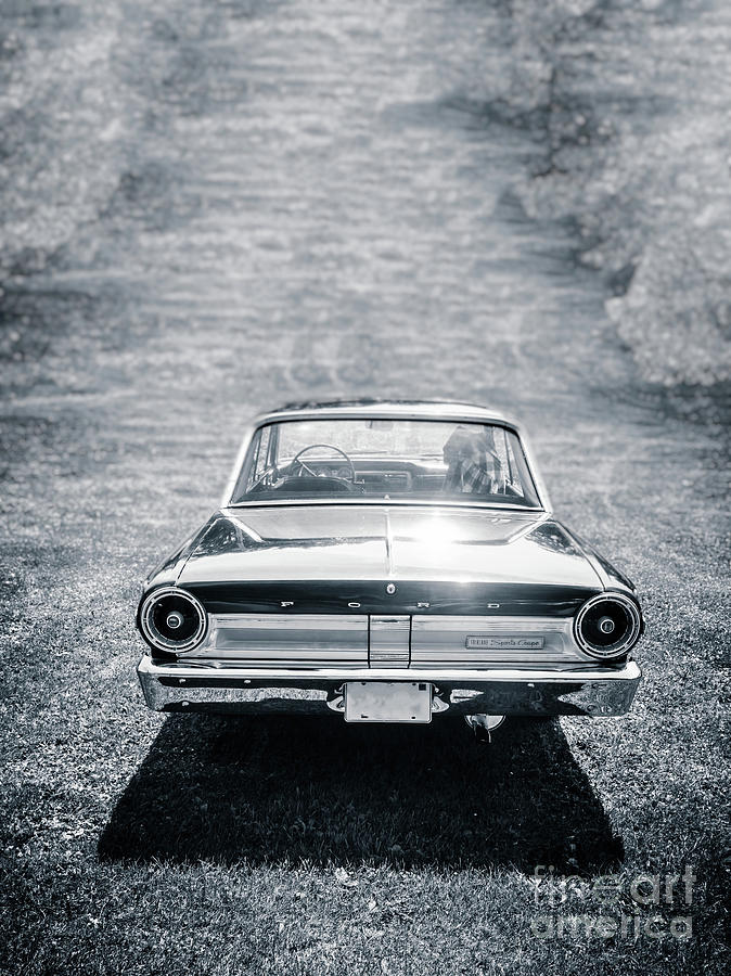 Old Vintage Ford Fairlane Car Photograph by Edward Fielding