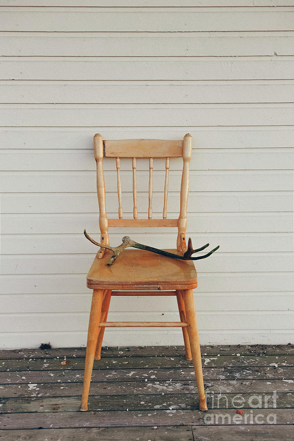 Old vintage wooden chair Photograph by Joaquin Corbalan