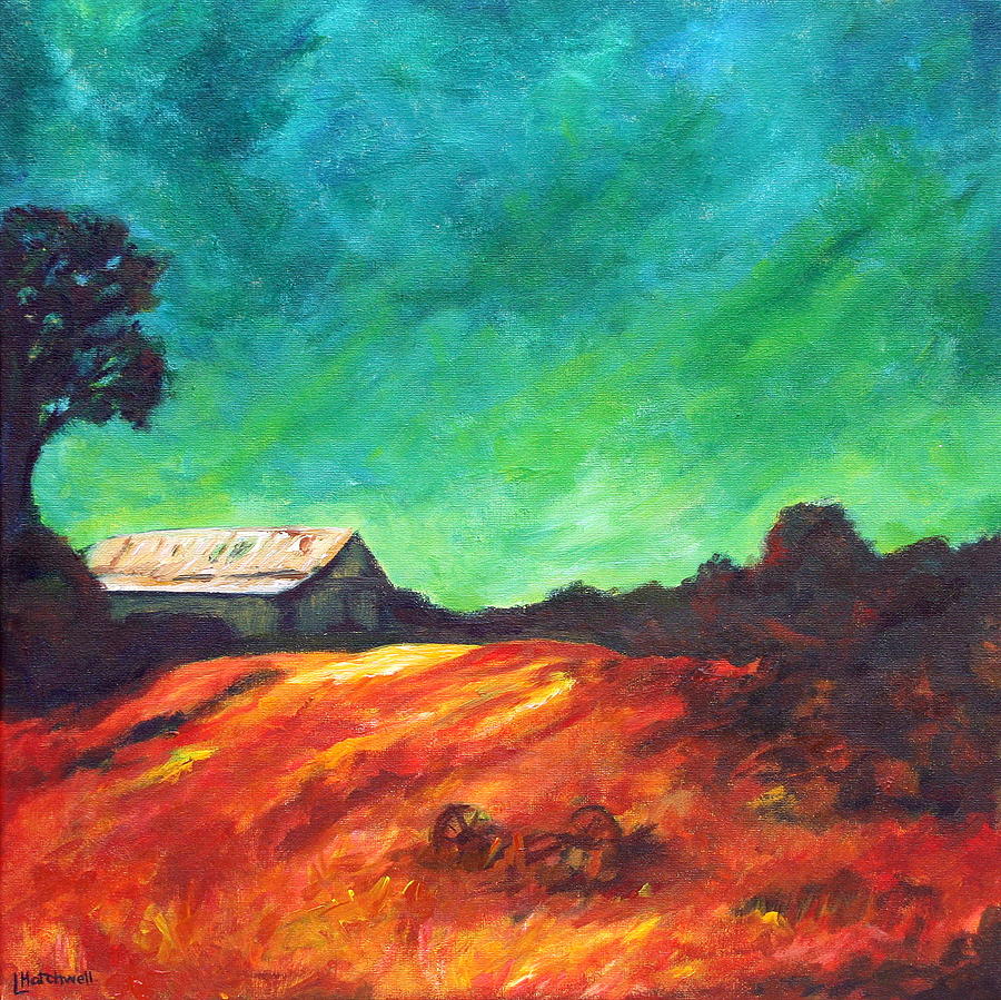 Old Ways - Rural Australia Painting by Lyndsey Hatchwell - Pixels