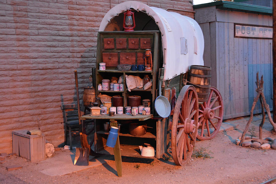 Old West Chuck Wagon Photograph by Richard Jenkins