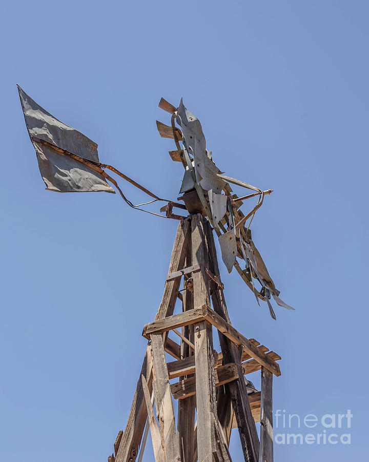 Old West Weathervane Photograph by Edward Fielding