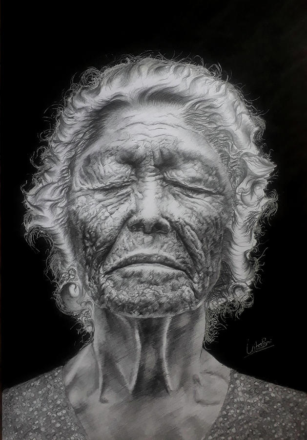 Old Woman Face Sketch | ubicaciondepersonas.cdmx.gob.mx