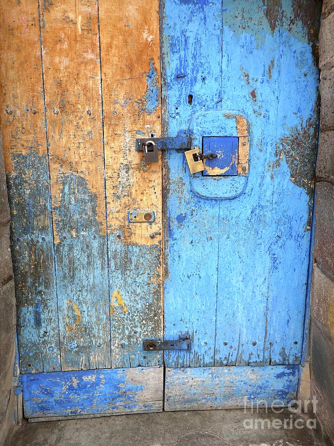 Old Wood Door Photograph by Bill Thomson