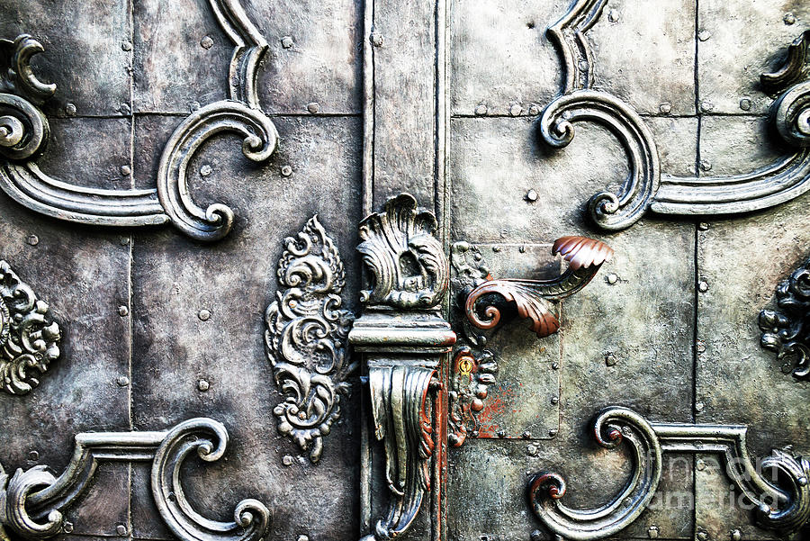 Old World Door in Salzburg Photograph by John Rizzuto