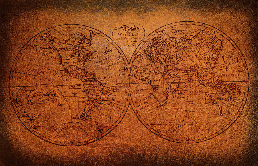 Old World Map by Trevor Slauenwhite Old World Map by Trevor Slauenwhite