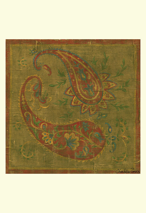 Old World Paisley I Painting by Chariklia Zarris - Fine Art America