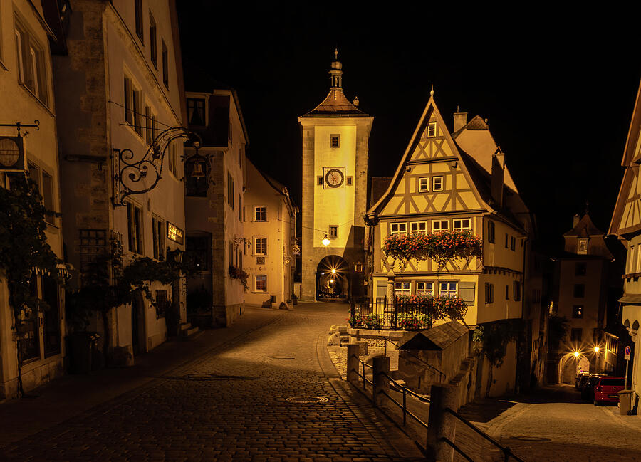 Rothenburg Photograph - Old World Shadows by Norma Brandsberg
