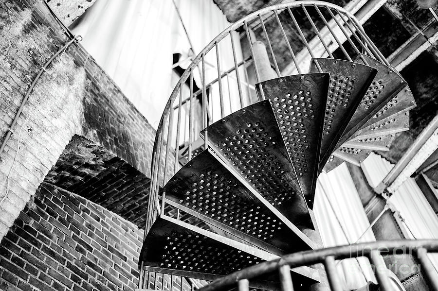 Old World Staircase at Westergasfabriek in Amsterdam Photograph by John Rizzuto