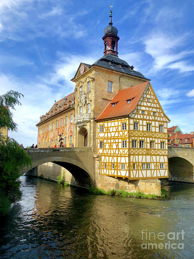 Old World Town of Bamberg in Bavarian Germany. Photograph by Gunther Allen