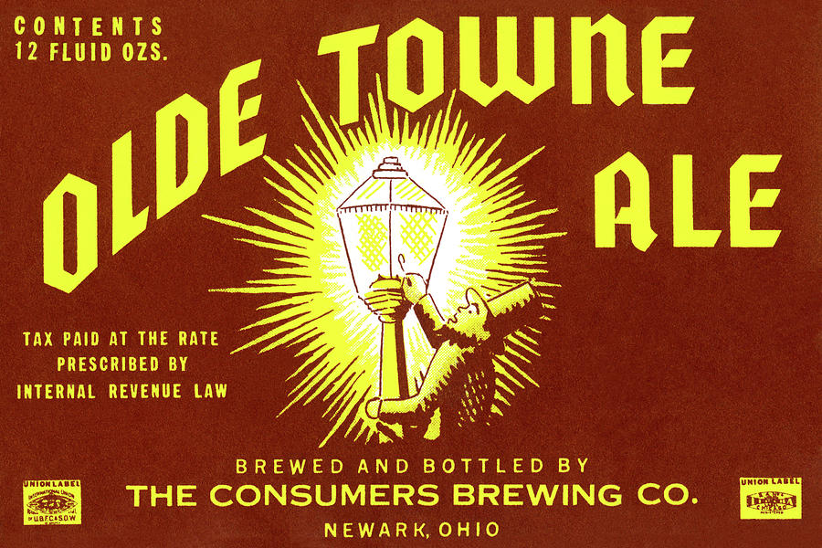 Newark Painting - Olde Towne Ale by Unknown