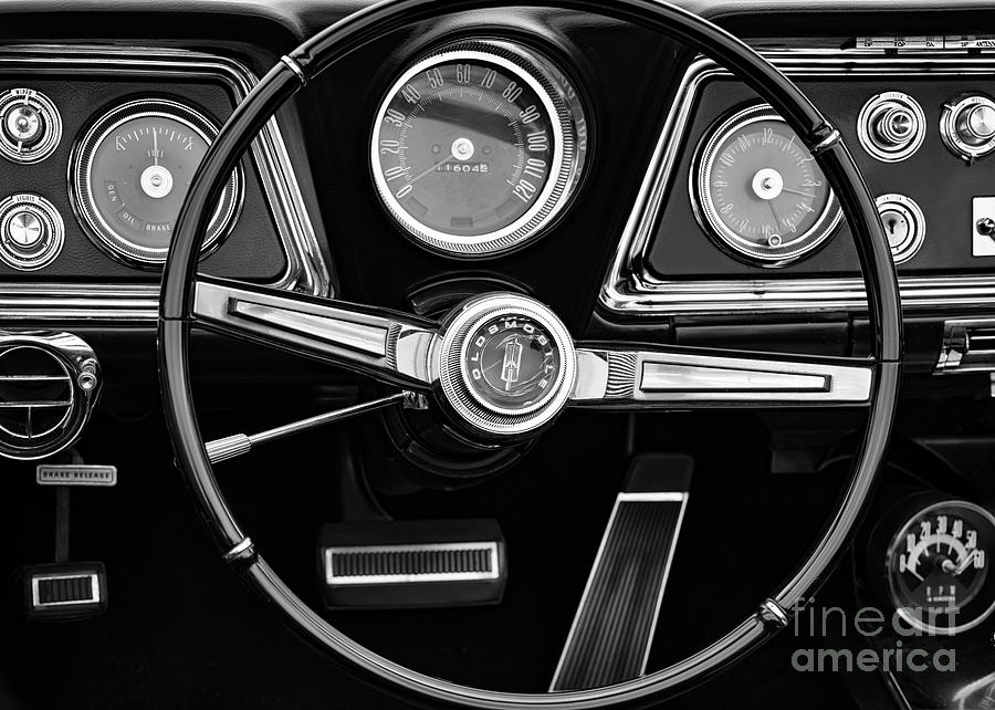 Olds Starfire Steering Photograph by Dennis Hedberg