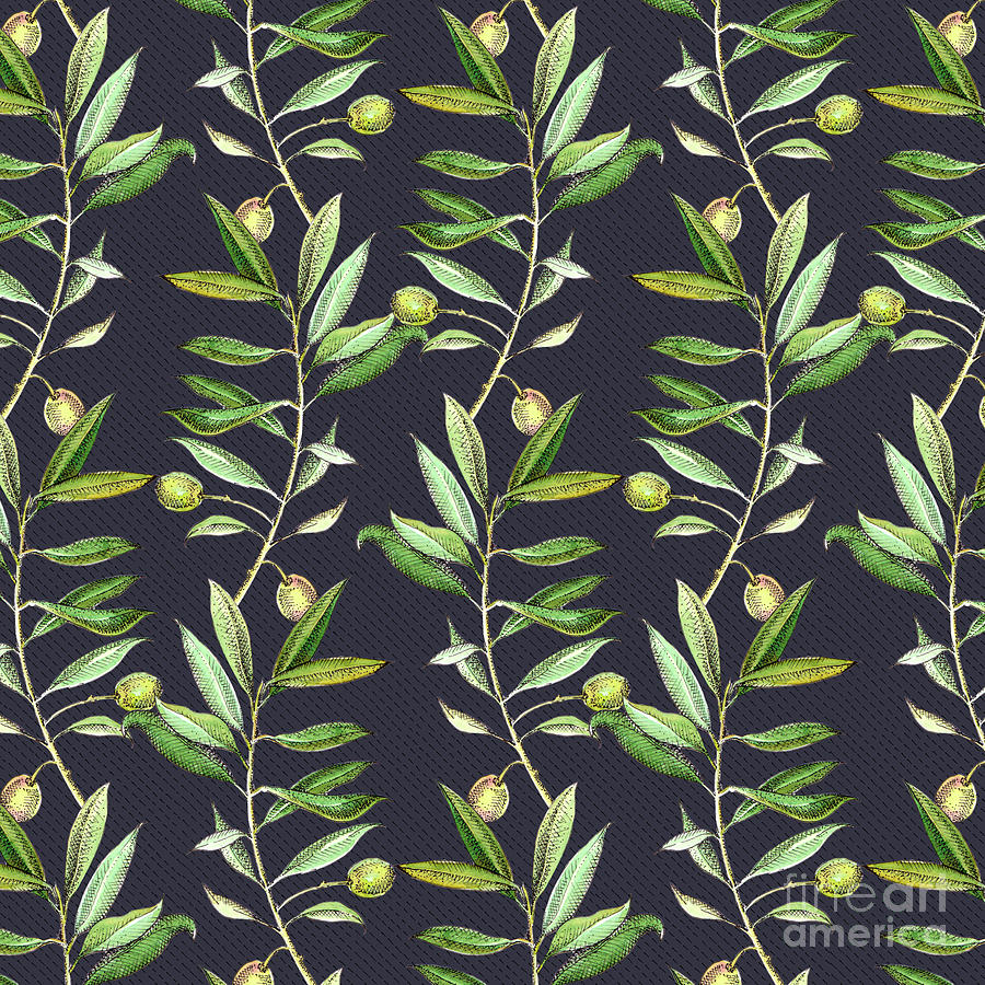Olive Branches Painting by Andrew Watson