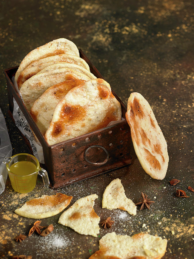 Olive Oil And Star Anise Galettes Photograph by Lawton