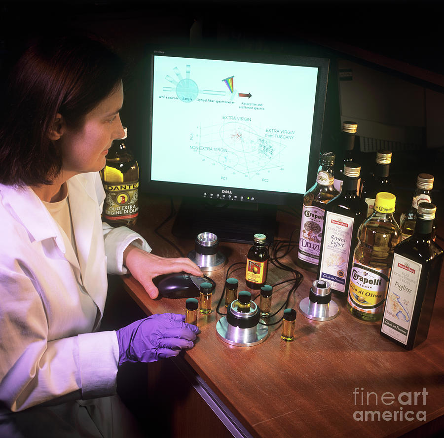 Olive Oil Research Photograph by Science Photo Library Olive Oil Research Photograph by Science Photo Library