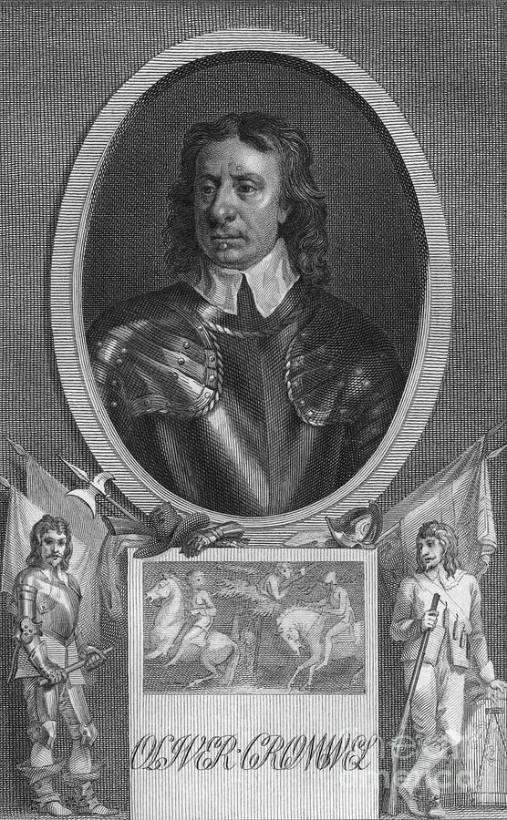 Oliver Cromwell Drawing By Print Collector Fine Art America