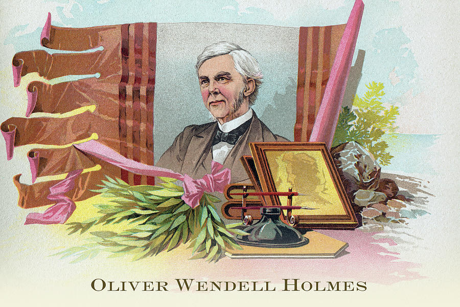 Furniture Painting - Oliver Wendell Holmes by Sweet Home Family Soap