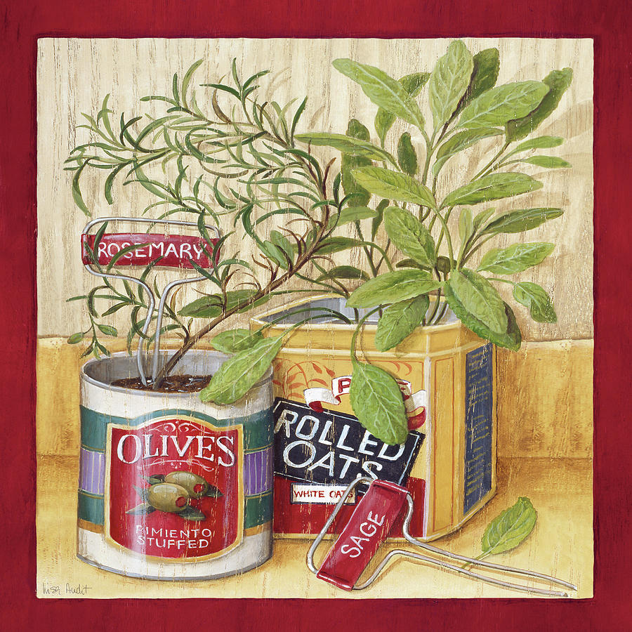Olives & Oats Painting by Lisa Audit