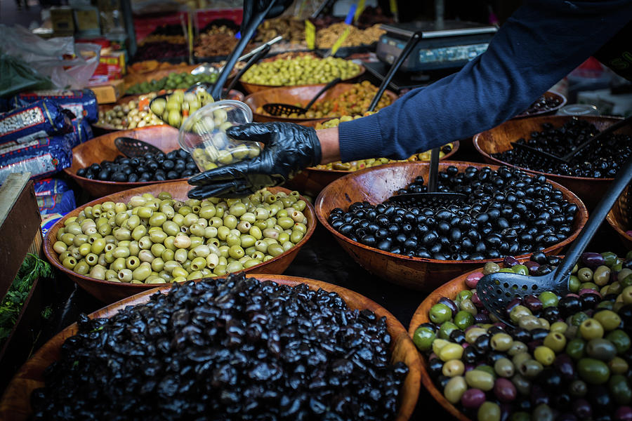 Olives at Edam Market Photograph by Lauri Novak