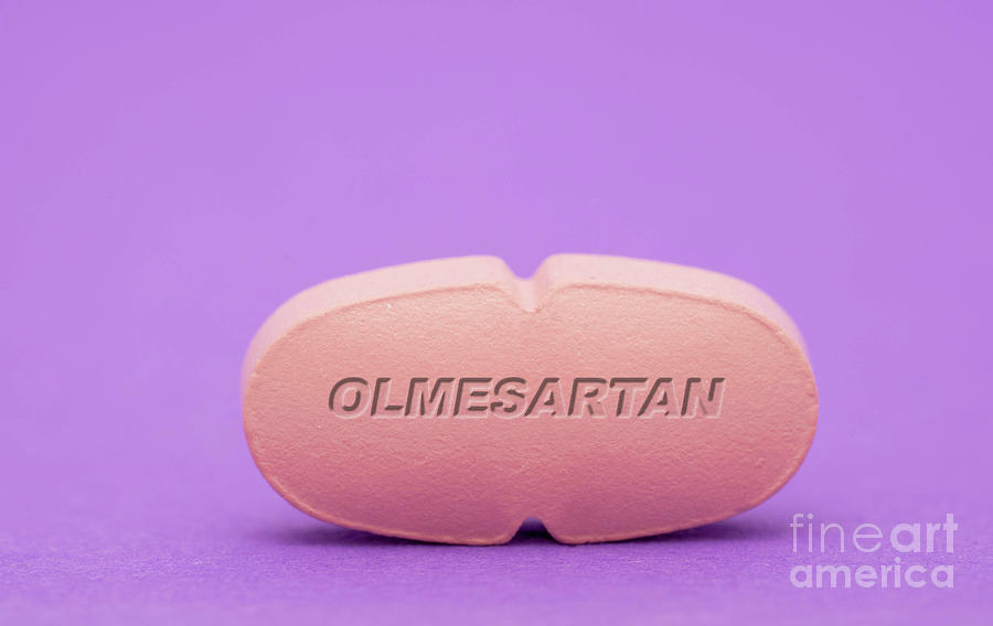 Olmesartan Pill Photograph By Wladimir Bulgar Science Photo Library Fine Art America