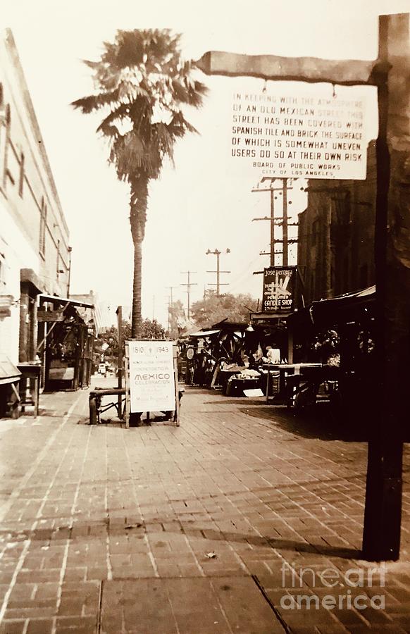 Olvera Street Los Angeles Photograph