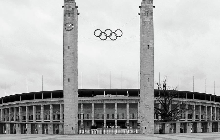 Olympia Stadion Photograph by Jonathan Thompson