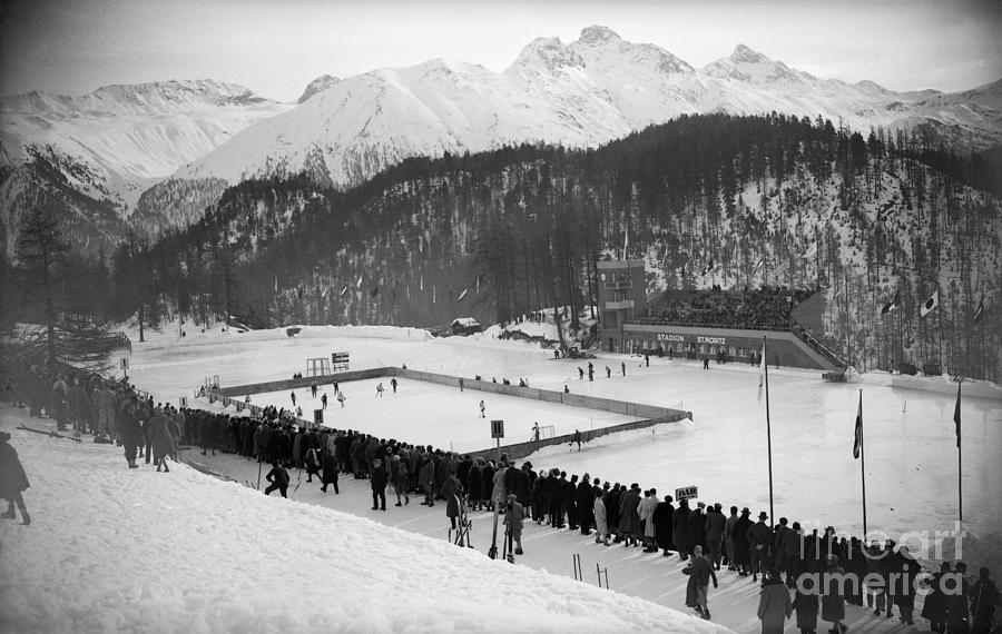 Olympic Hockey Stadium And Match Photograph by Bettmann