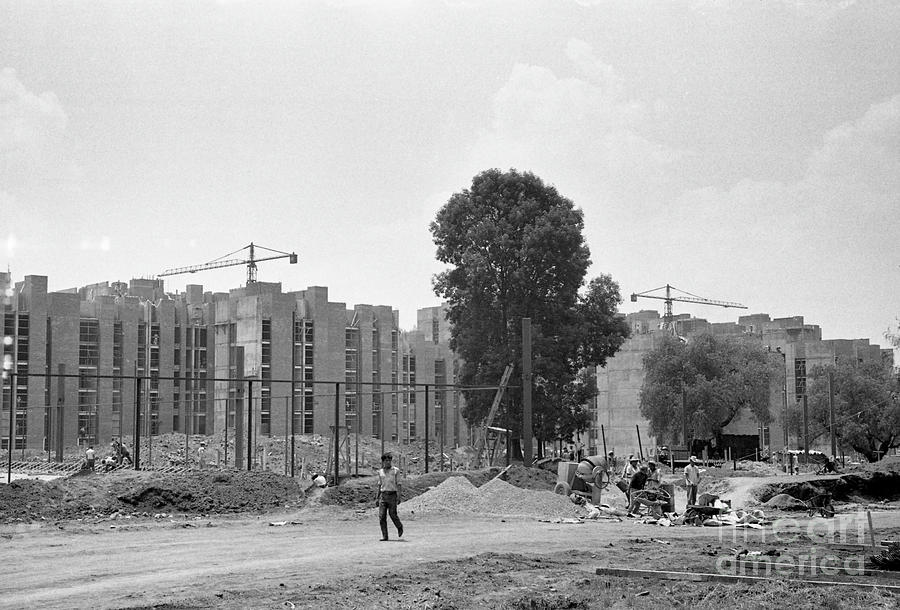 Olympic Village Construction In Mexico Photograph by Bettmann