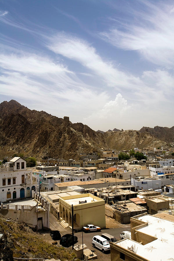 Oman, Muscat, Houses In Suburbs Photograph by John Seaton Callahan