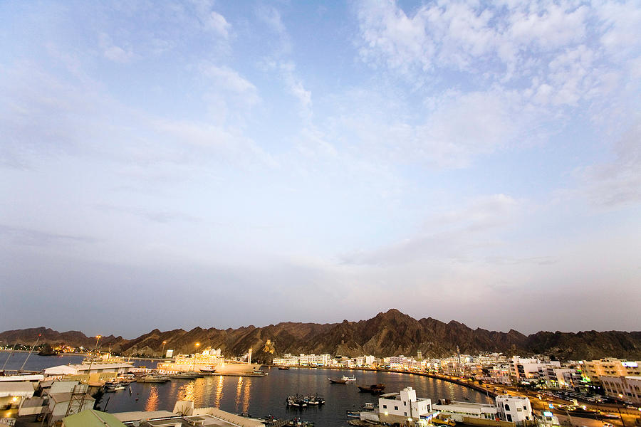 Oman, Muscat, Muttrah District, Harbour Photograph by John Seaton Callahan