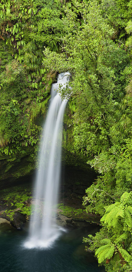 Omanawa Falls, Bay Of Plenty, North Island, New Zealand Photograph by ...